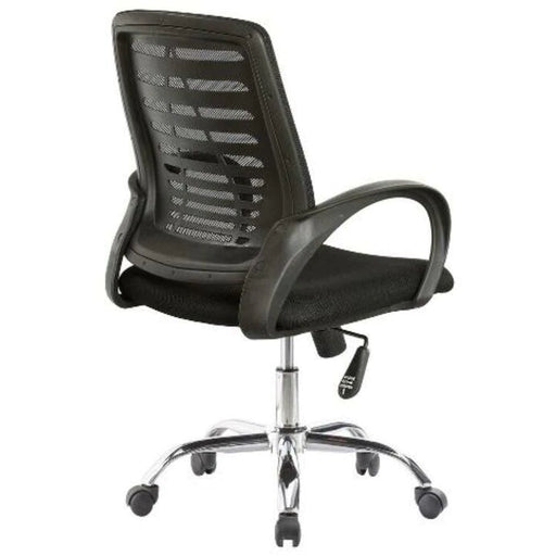 Diamond Mesh Office Chair - Black_0