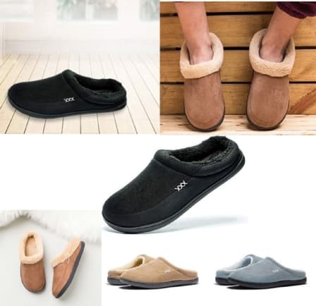 Winter Warm Cotton Slippers_0