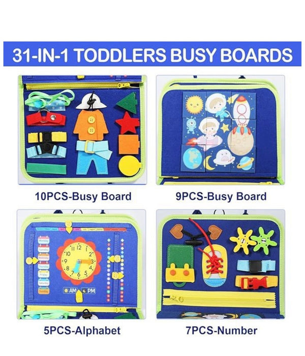 Toddler Busy Board
