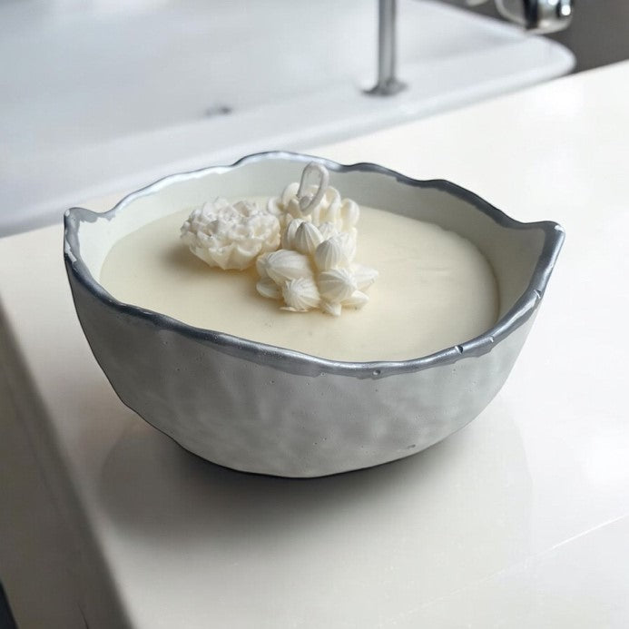 Hand Poured and handcrafted Soy massage candles