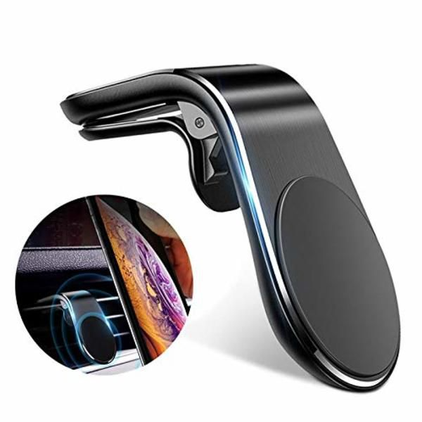Magnetic Phone Holder for Car Mount - Black