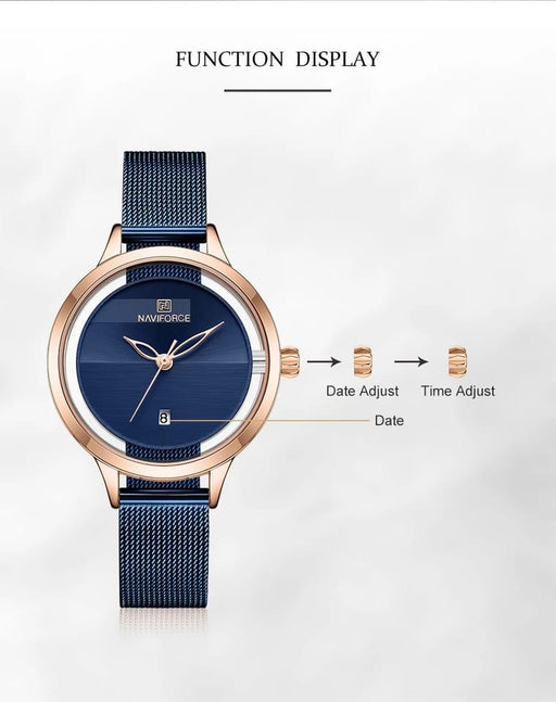 Naviforce 5014 Womens Watch - Blue_1