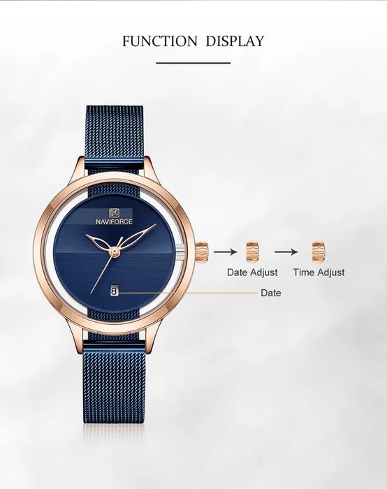 Naviforce 5014 Womens Watch - Blue_1