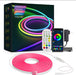 3M Silicone Strip Light Seven Color Led Neon Soft 12V Low Voltage Waterproof Strip Light - Bluetooth w/out voice_0